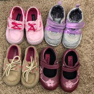 Toddler shoe lot. Sherry’s both size 4c others 5c
